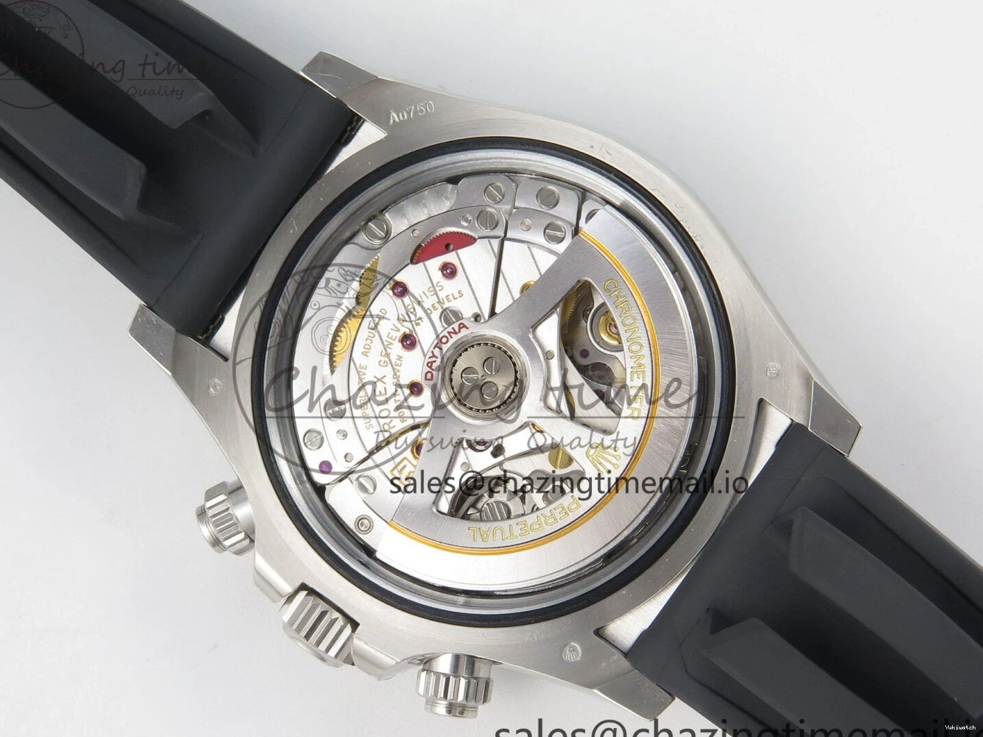 VS4131 Oysterflex Strap Gray VSF Best Black on Edition Daytona Dial V2 (Weighted) 1:1 126519 0225